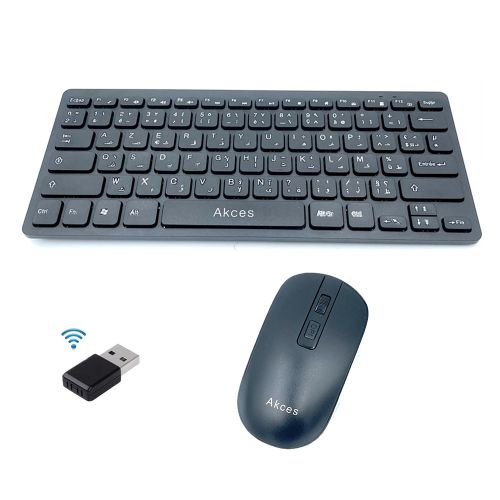 Combo Clavier Souris Sans Fil Rapoo 9310M - Ultra Fin, Connexion Multimode Bluetooth Et 2,4 GHz, Autonomie 12 Mois - Blanc