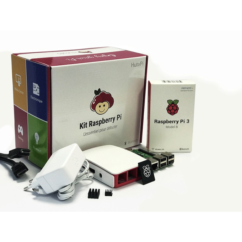 Kit Starter Raspberry pi3 1GB B disponibl chez Aytoo