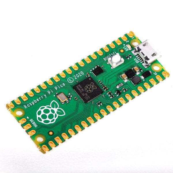 Raspberry pi Pico une gamme microcontrôleur en silicium de Raspberry Pi avec la Puce RP2040 disponible chez Aytoo