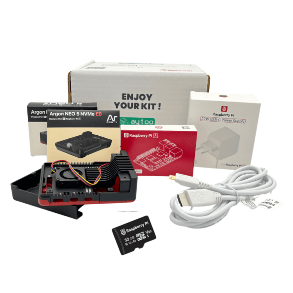 Kit Complet Raspberry Pi 5 Argon NEO