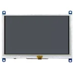 Ecran LCD tactile resistif pour raspberry PI taille 5 pouces