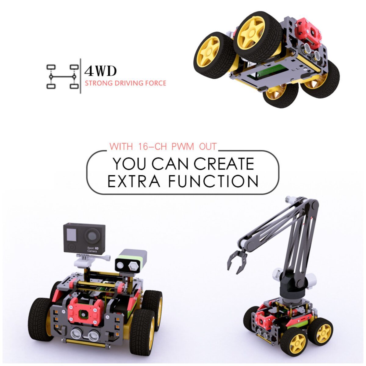 Smart robot car Raspberry pi