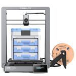 Imprimante 3D Creality Ender-3 V3 Plus avec structure CoreXZ, volume de construction de 300x300x330mm, buse tri-métal, plateforme PEI flexible, système de refroidissement avancé, compatible avec divers filaments