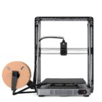 Imprimante 3D Creality Ender-3 V3 Plus avec structure CoreXZ, volume de construction de 300x300x330mm, buse tri-métal, plateforme PEI flexible, système de refroidissement avancé, compatible avec divers filaments