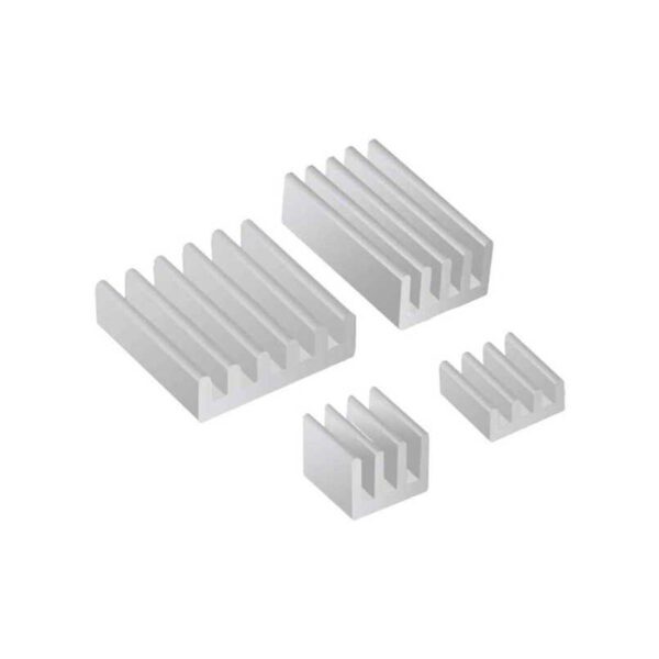 Set de 4 heat sinks aluminium