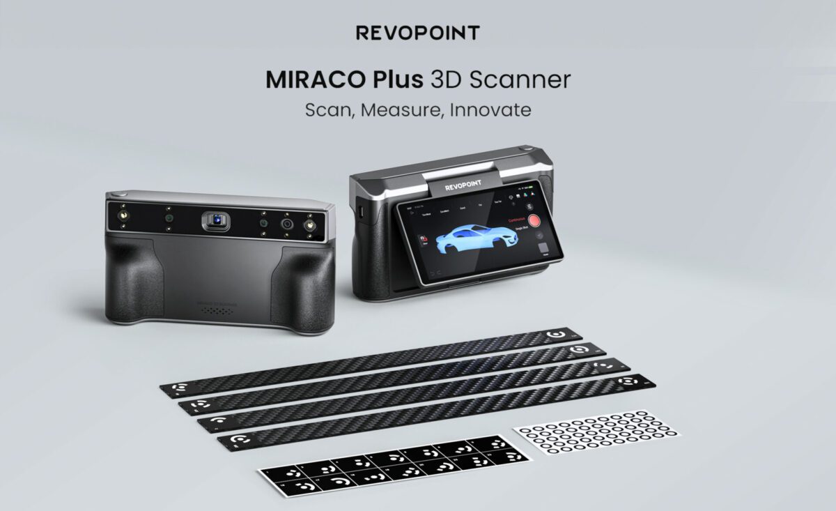 MIRACO PLUS : Premier scanner 3D autonome avec des capacités de métrologie photogrammétrique