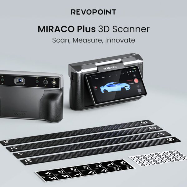 MIRACO PLUS : Premier scanner 3D autonome avec des capacités de métrologie photogrammétrique