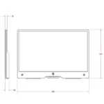 Ecran Raspberry Pi Monitor