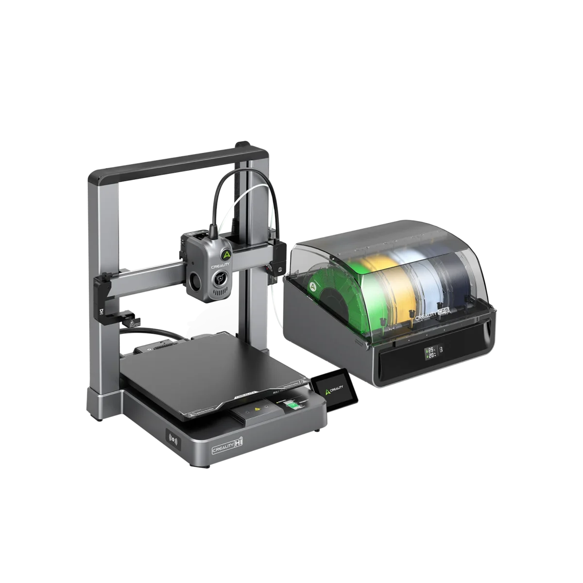 Imprimante 3D Creality K2 Plus Hi/Combo avec double extrusion IDEX, caméra IA et grand volume 350x350x400 mm – Aytoo Maroc