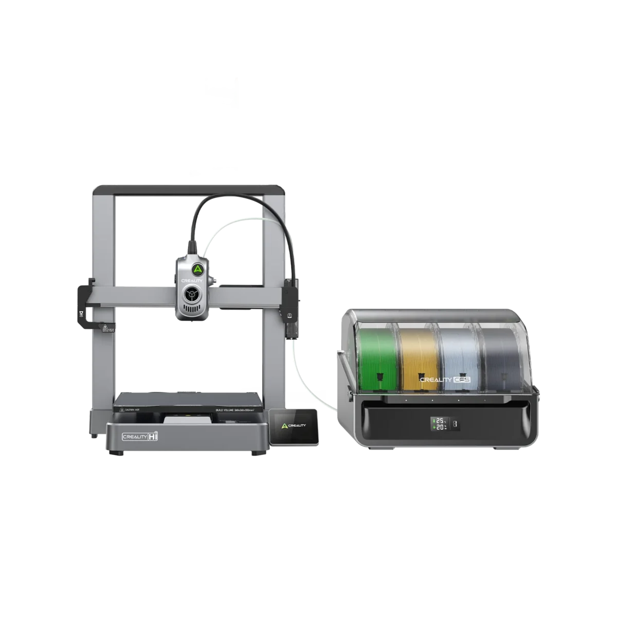 Imprimante 3D Creality K2 Plus Hi/Combo avec double extrusion IDEX, caméra IA et grand volume 350x350x400 mm – Aytoo Maroc
