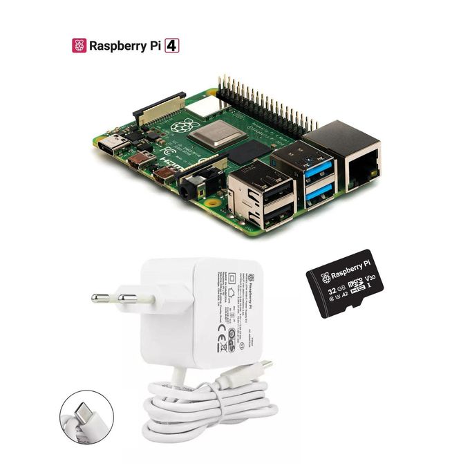1 kit raspberry pi 4