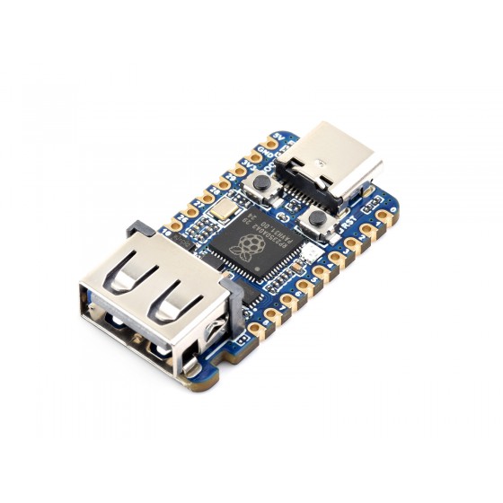 Waveshare RP2350 USB-A – Carte RP2350A avec USB Type-A et USB-C