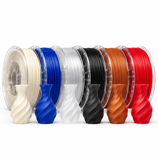 Filament PETG 1,75 mm – Bobines de 1 kg en six couleurs pour impression 3D